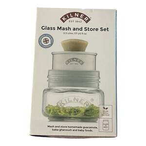 Kilner Create & Make Glass Mash and Store Set (0.5 Litre/17 US fl oz)